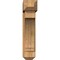 Ekena Millwork Imperial Craftsman Rough Sawn Bracket w/ Offset Brace, Western Red Cedar, 8"W x 28"D x 36"H BKT0806X28X36IMP04RWR - alternate 4